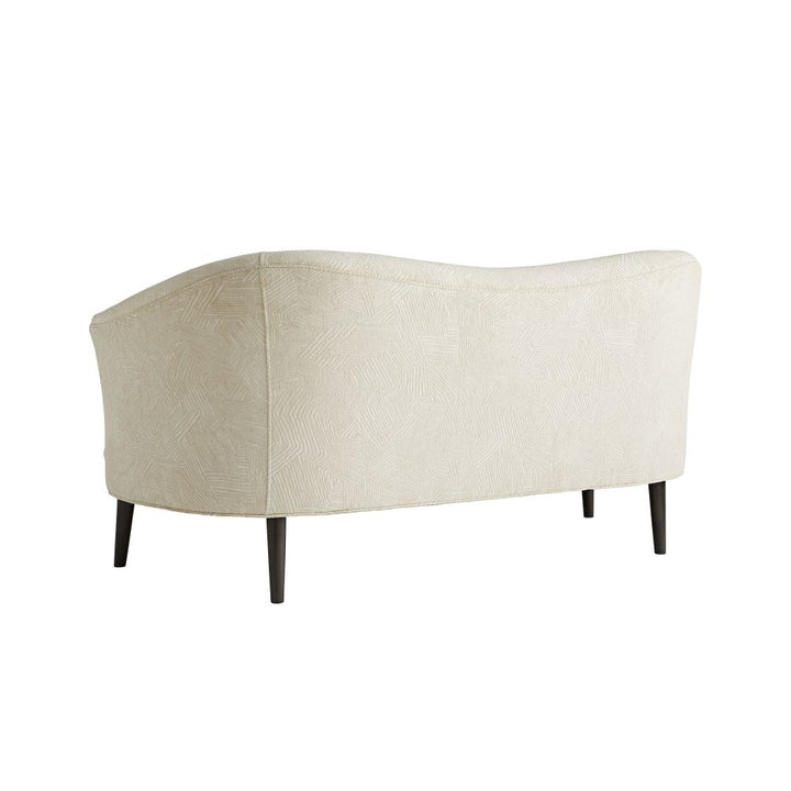 Settees Lunara Settee Textured Ivory Grey Ash