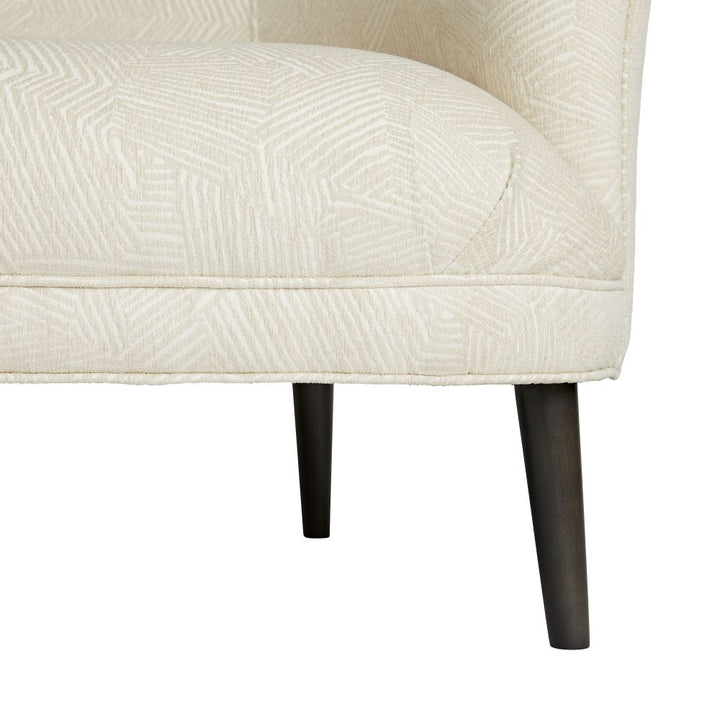 Lunara Settee Textured Ivory Grey Ash