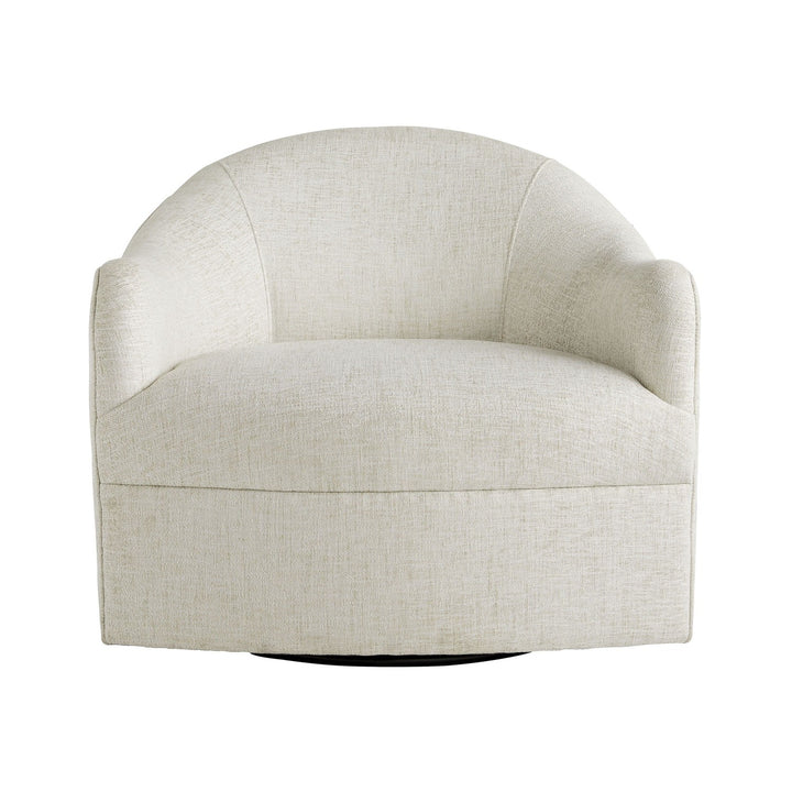 Hudson Chair Frost Linen Swivel