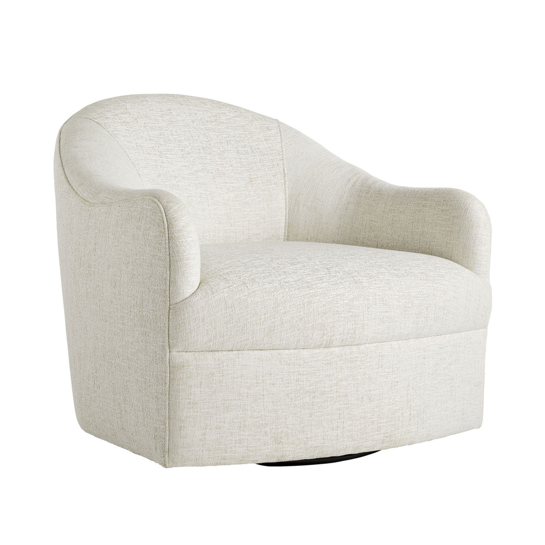 Hudson Chair Frost Linen Swivel