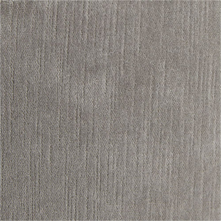 Carver Chaise Sharkskin Velvet Grey Ash, Left Arm - Gray