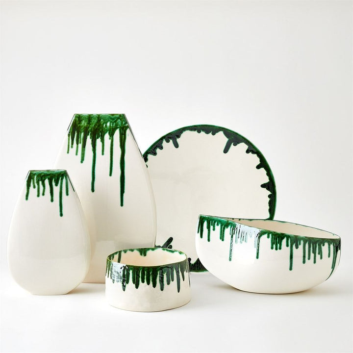 Vases Giant Teardrop Vase-Emerald-Sm