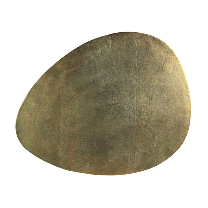 Soulful Textures Skipping Stone Nesting Cocktail Table - Aged Bronze - Metal