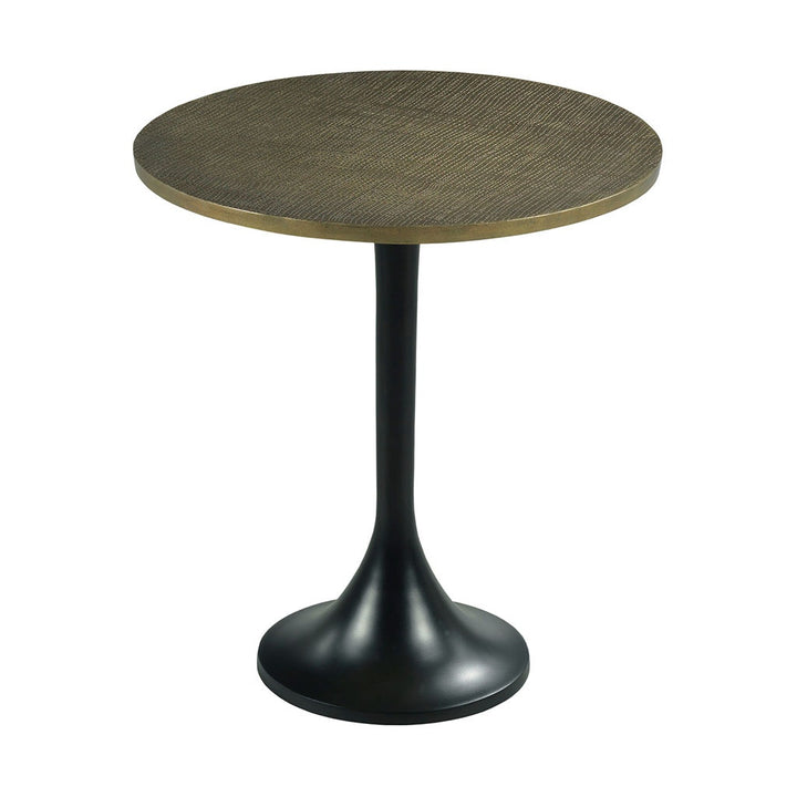 Soulful Textures Drink Table - Aged Bronze - Metal