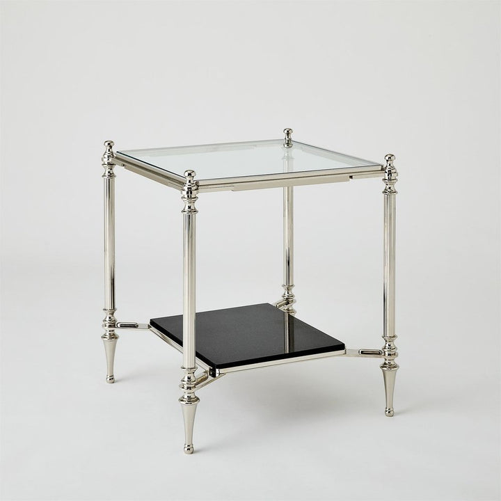 Side Tables Medford Side Table-Nickel