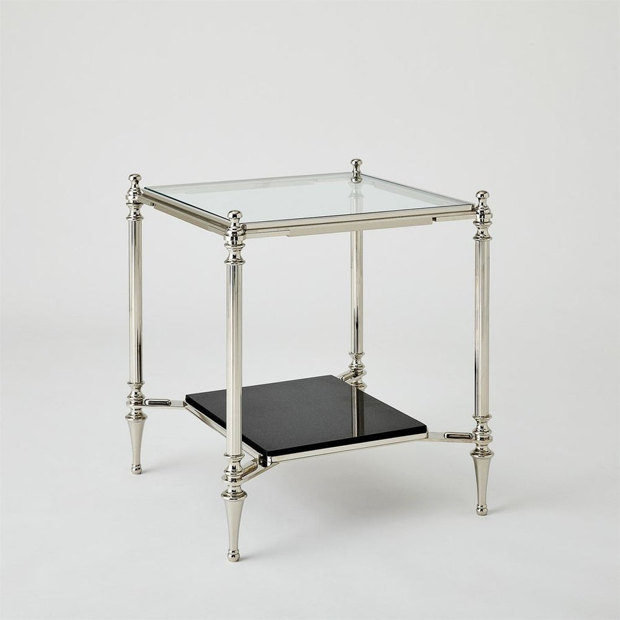 Side Tables Medford Side Table-Nickel