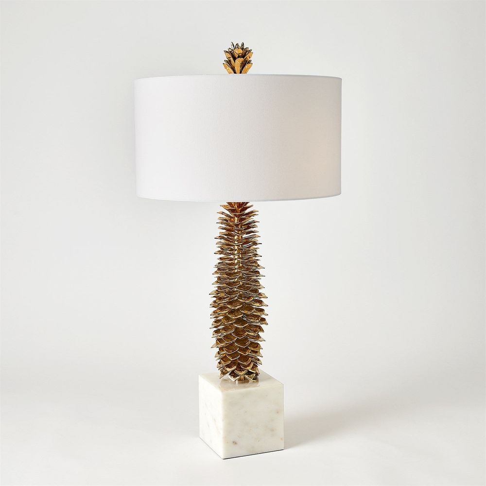 Table Lamps Pinecone Table Lamp-Brass