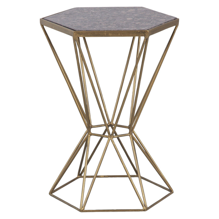 La Bella Chairside Table - Metal