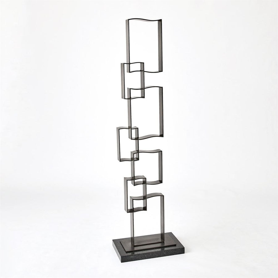 Decorative Objects Bent Square Sculpture