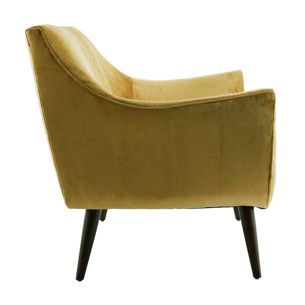 Settees Sandro Settee Marigold Velvet Grey Ash - Gold
