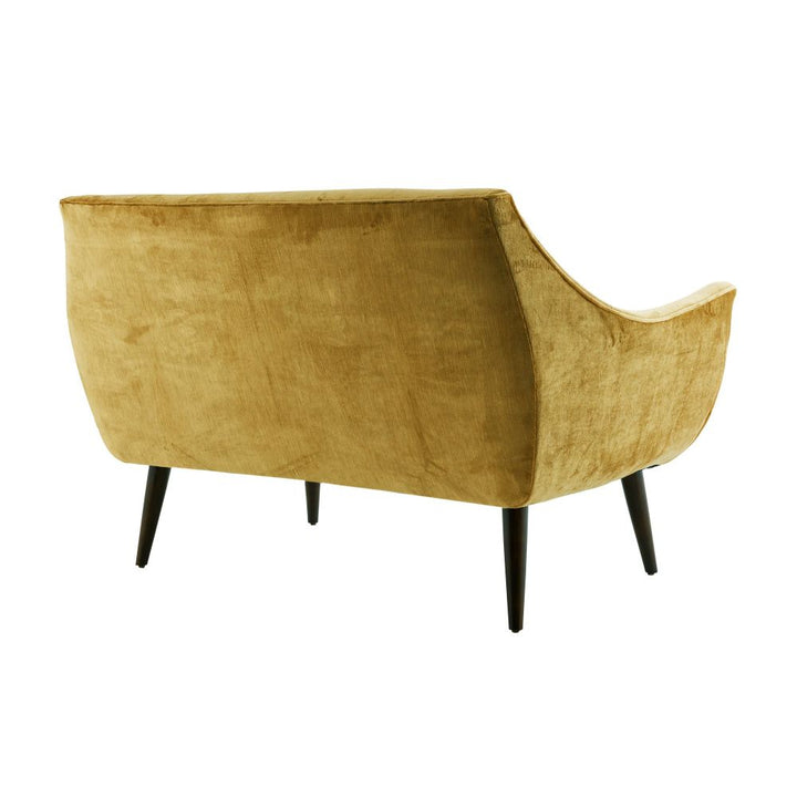 Settees Sandro Settee Marigold Velvet Grey Ash - Gold