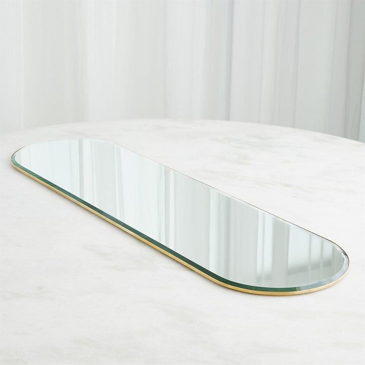 Navona Mirror/Tray-Lg