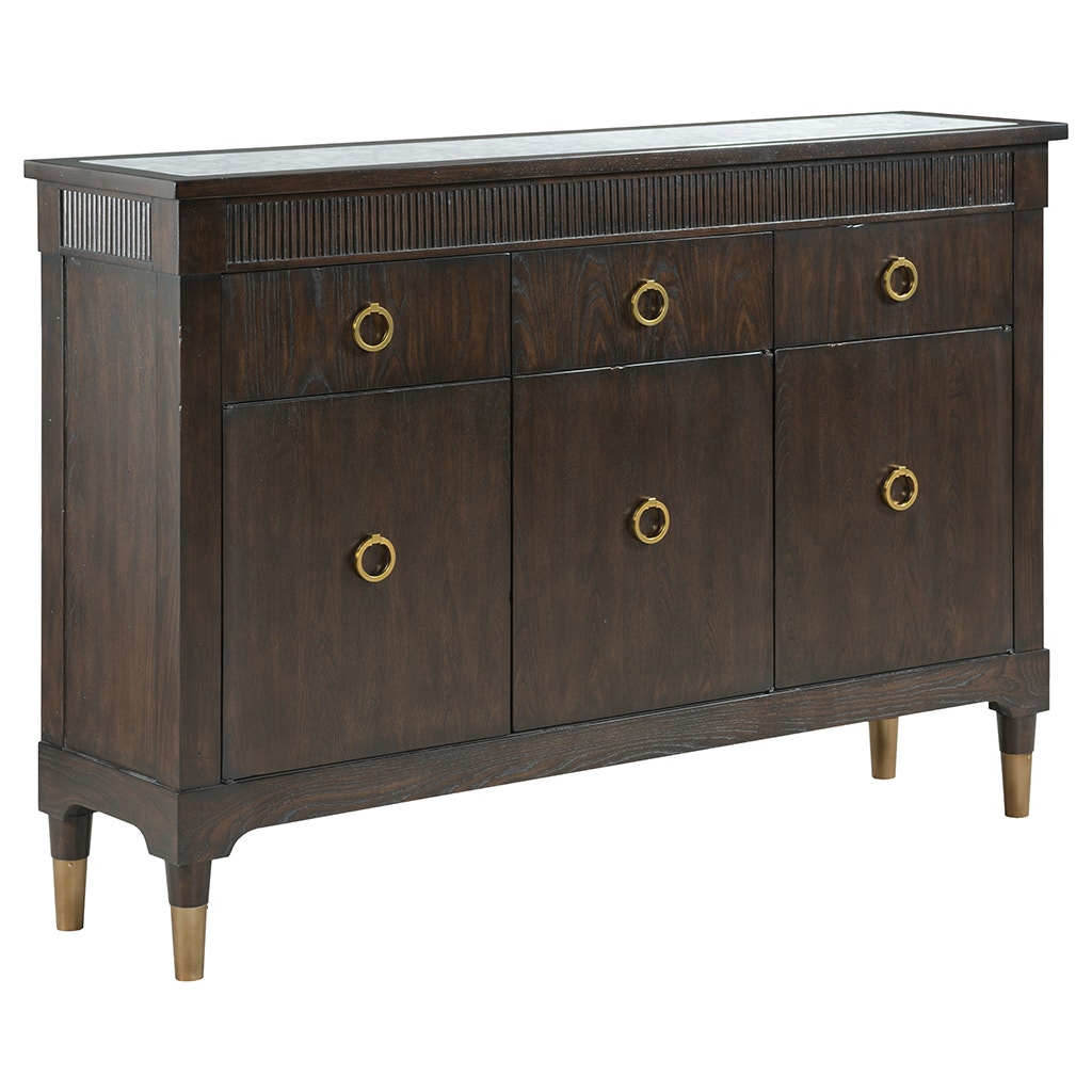 Westwood Credenza - Graphite - Select Oak Solids