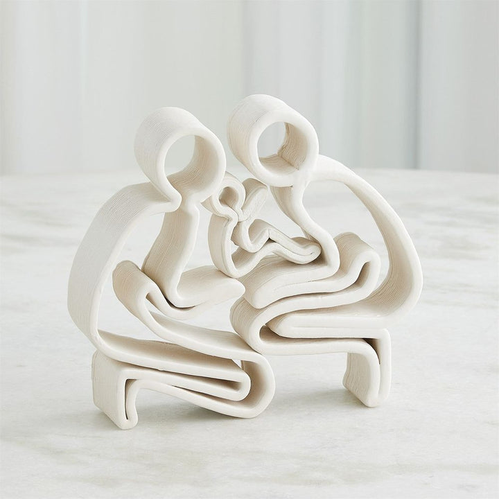 Decorative Objects Loving Family-Couple Baby Heart