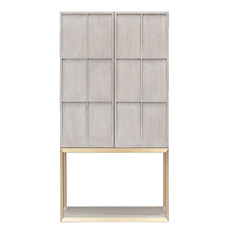 Bar Storage: Cabinets Sundries Bar Cabinet - Sheer Dove