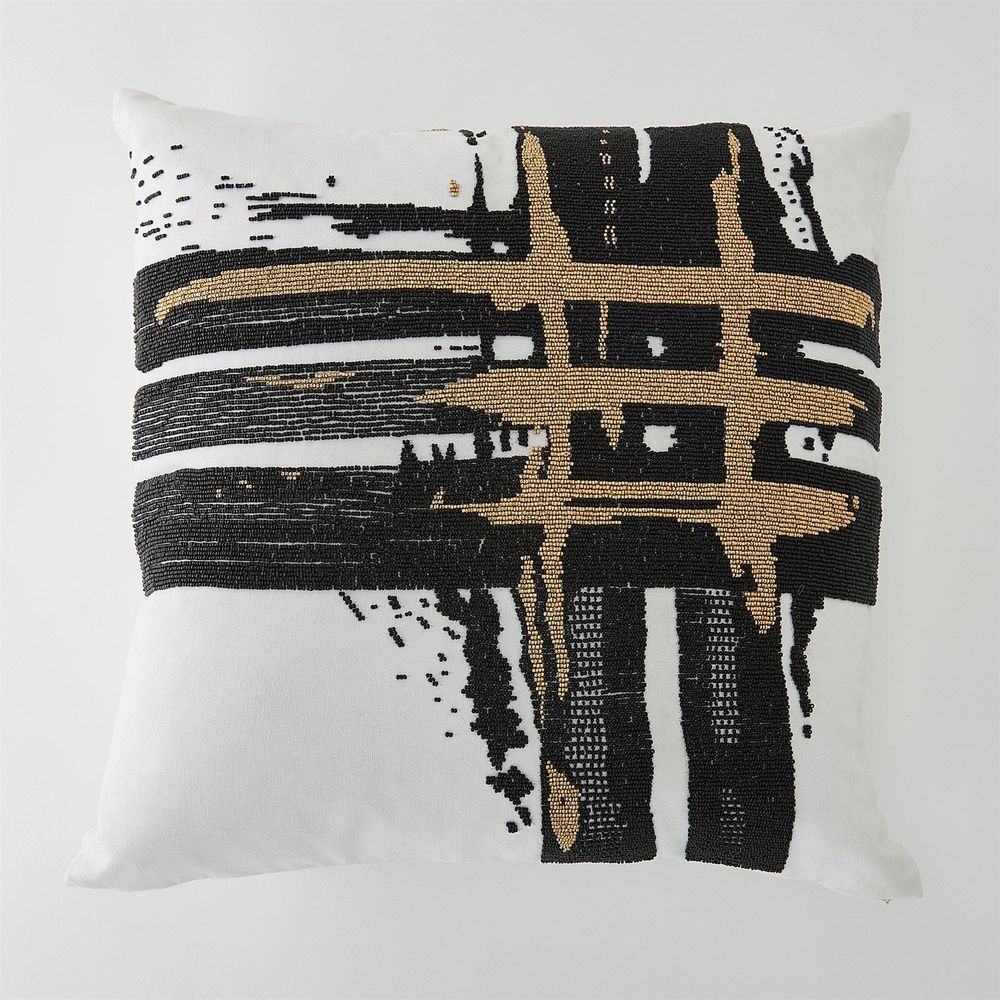 Pillows Golden Triple Crosshatch Pillow