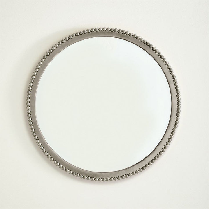 Wall Mirrors Ball Bearing Mirror-Silver Leaf-Lg