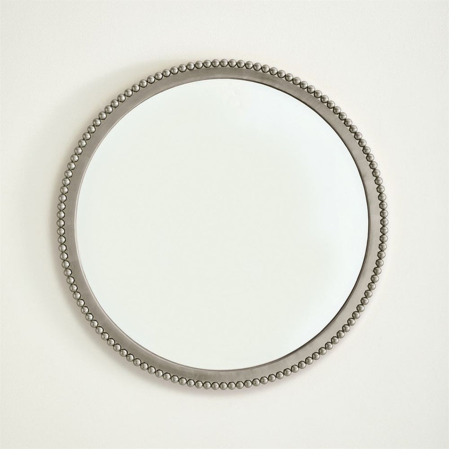 Wall Mirrors Ball Bearing Mirror-Silver Leaf-Lg