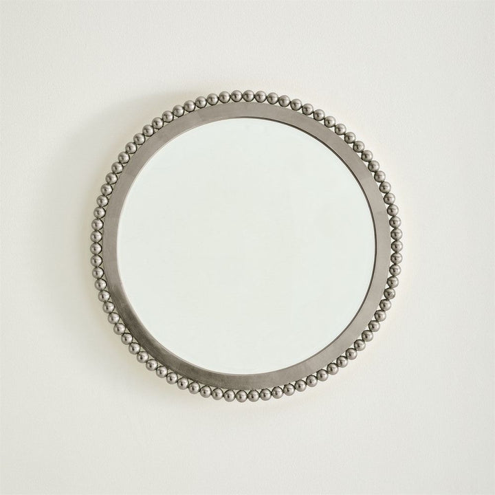 Wall Mirrors Ball Bearing Mirror-Silver Leaf-Lg