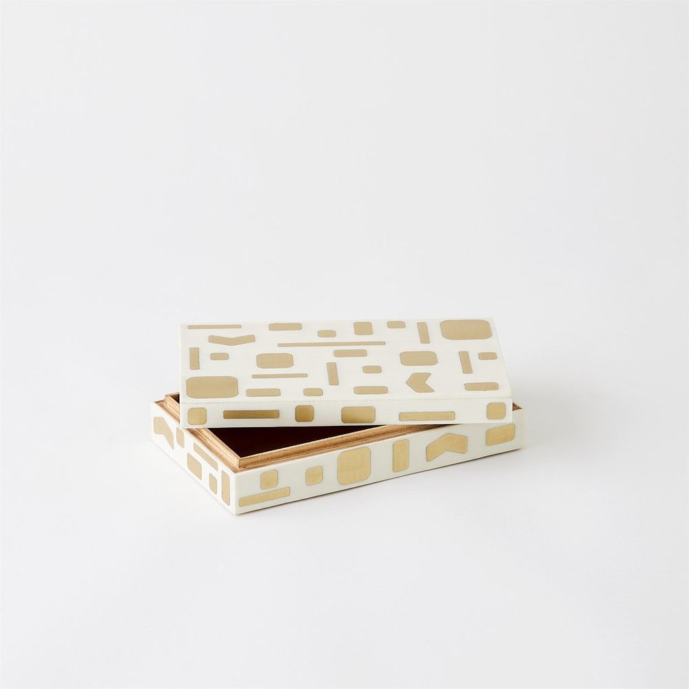 Boxes Brass Jali Box-Med