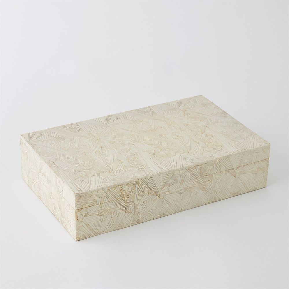 Searchlight Box-Ivory-Lg