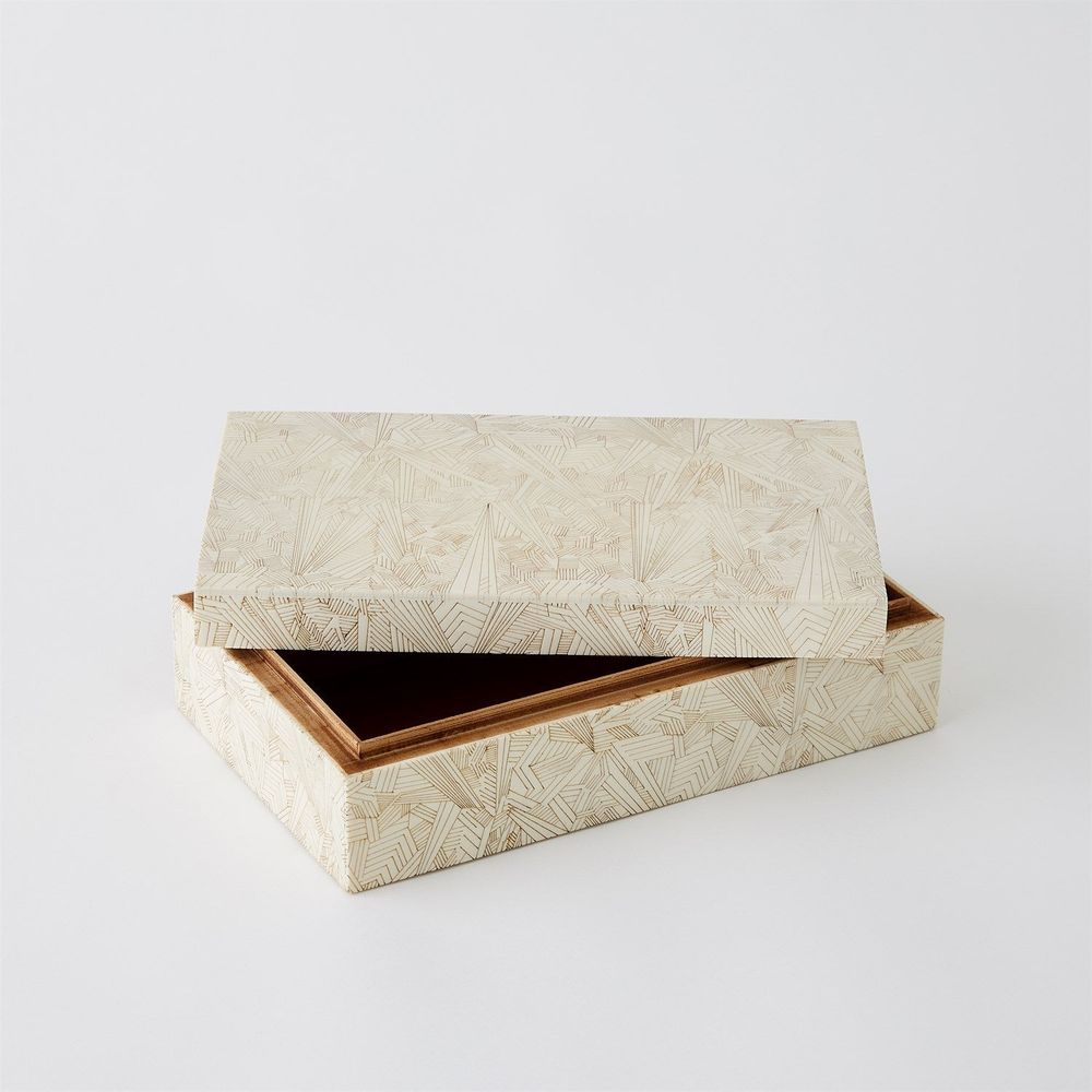 Searchlight Box-Ivory-Lg