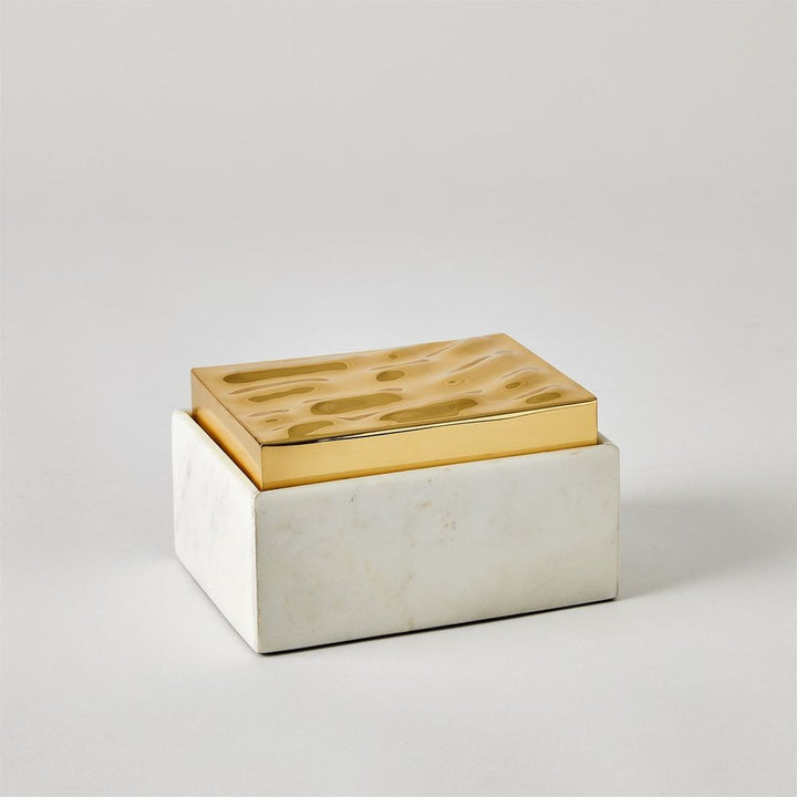 Shimmer Box-Brass-Lg