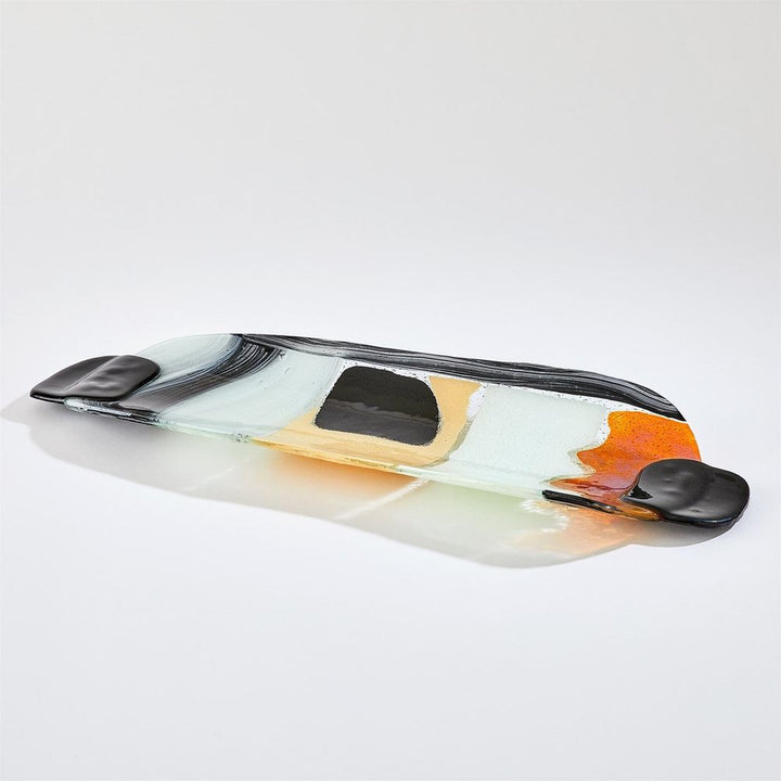 Cashmere Glass Charger-Sm