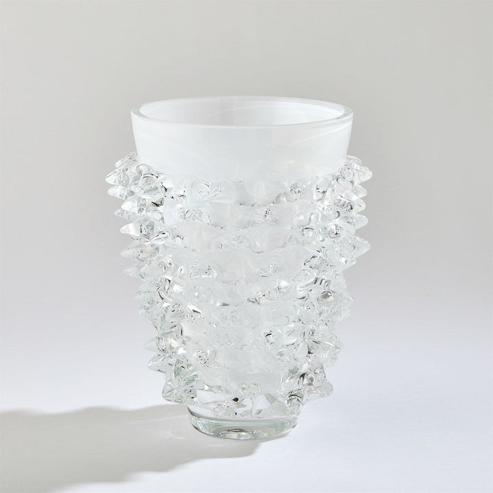 Porcupine Vase-Global Views-GVSA-7.60241-VasesTall-White-8-France and Son