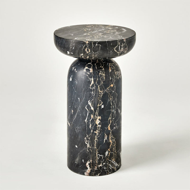 Tumble Accent Table-Global Views-GVSA-7.91643-Side TablesGolden Portoro Marble-3-France and Son