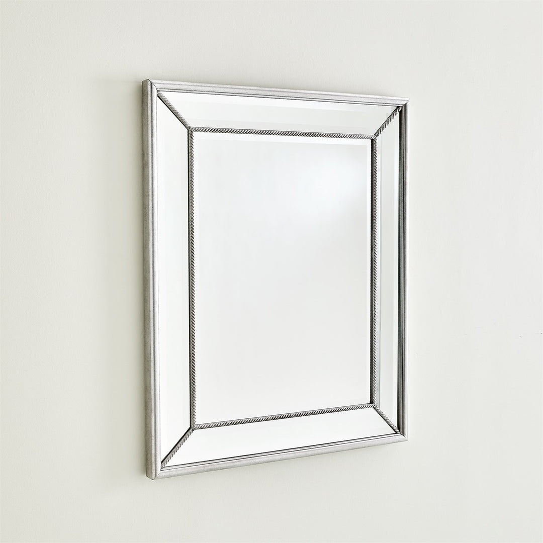 Vermeil Rope Mirror-Silver