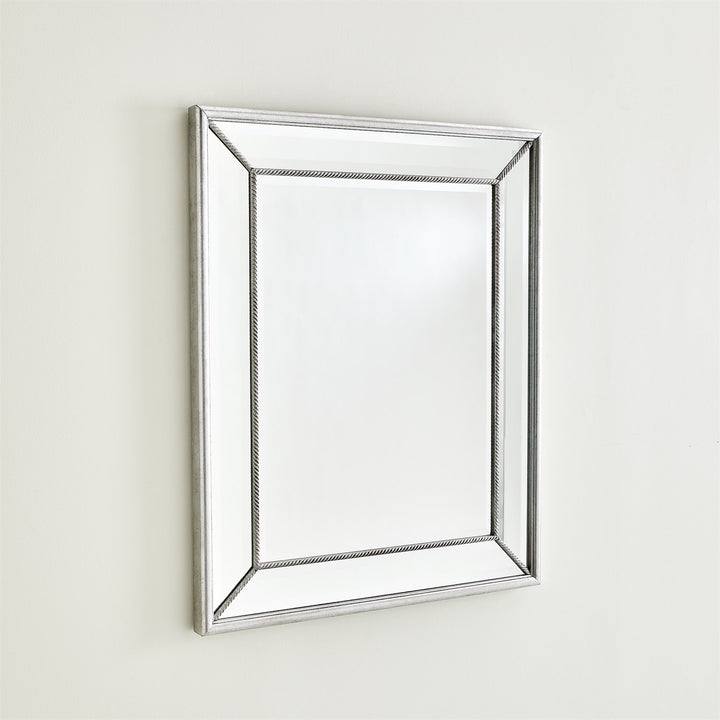 Vermeil Rope Mirror-Silver