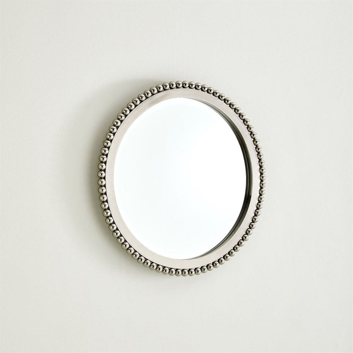 Wall Mirrors Ball Bearing Mirror-Silver Leaf-Lg