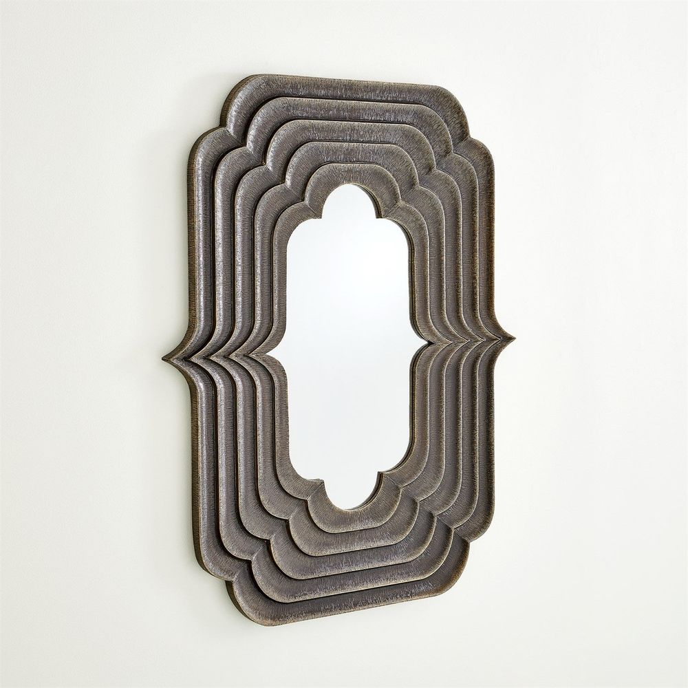 Wall Mirrors Sequential Mirror-Antique Gold-Lg