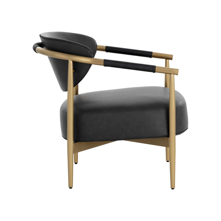 Lounge Chairs Heloise Lounge Chair - Bravo Black