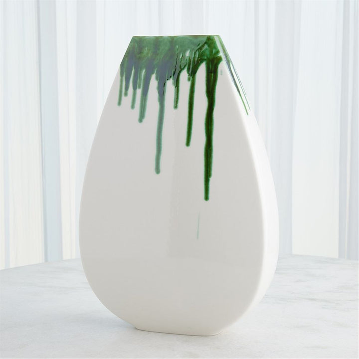 Vases Giant Teardrop Vase-Emerald-Sm