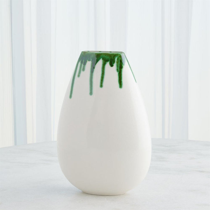 Vases Giant Teardrop Vase-Emerald-Sm