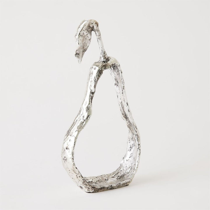 Decorative Objects Pear Silhouette-Nickel