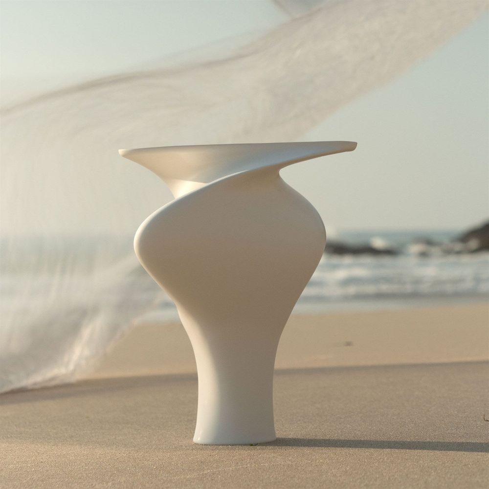 Vases Serenity Vase-Matte White