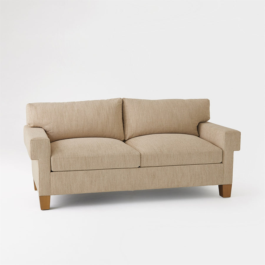 Square Arm Sofa-Global Views-GVSA-2.20015-SofasNatural-100% Polyester-1-France and Son