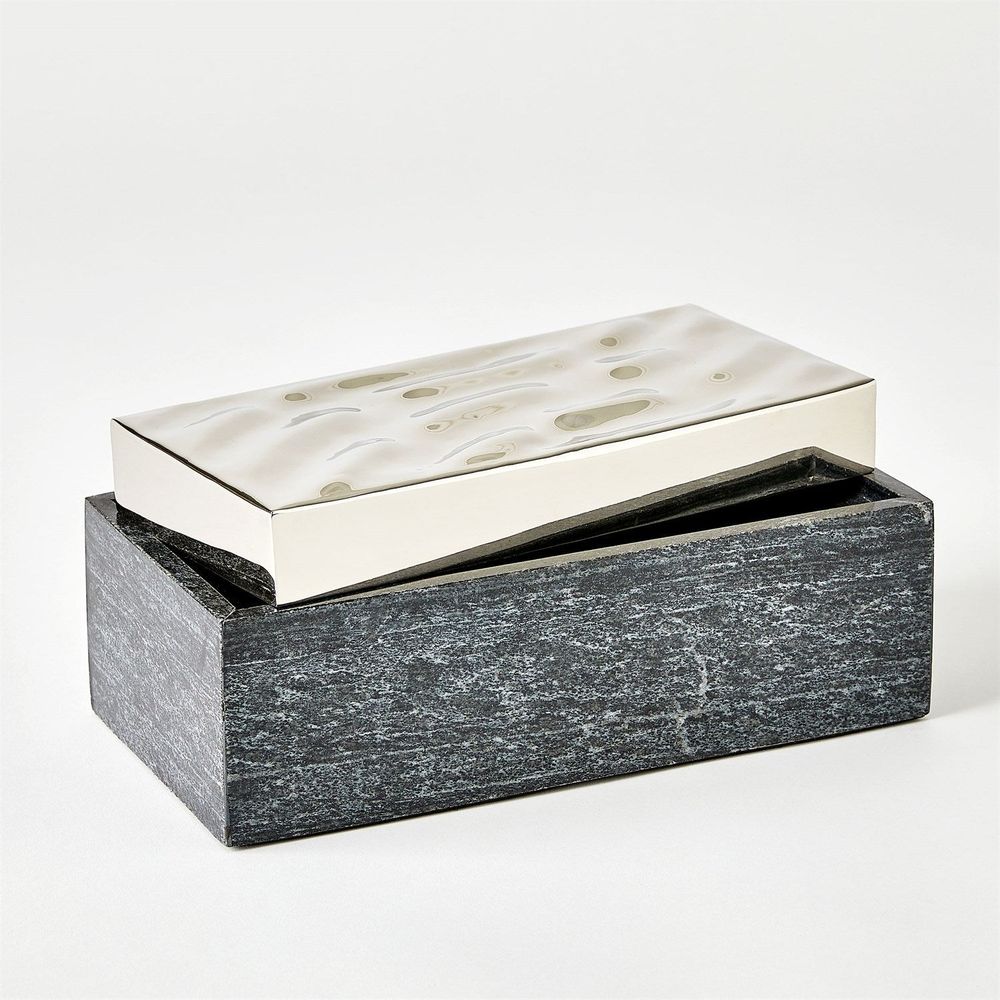 Boxes Shimmer Box-Nickel-Lg