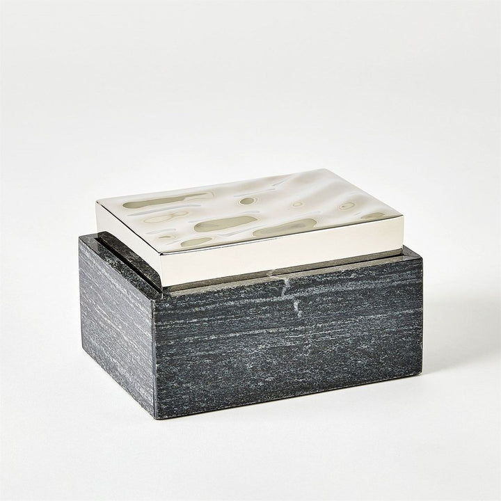 Shimmer Box-Nickel-Lg