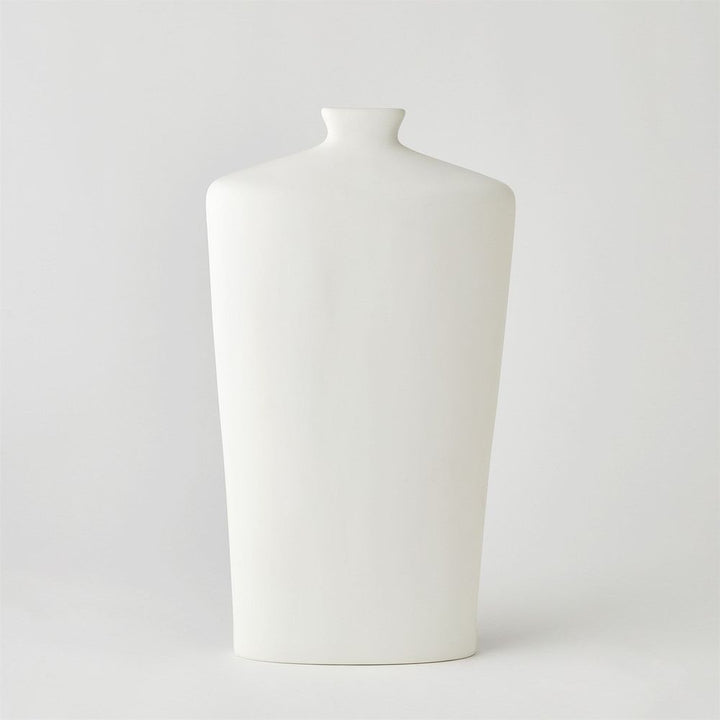 Terzo Vase-Matte White-Med