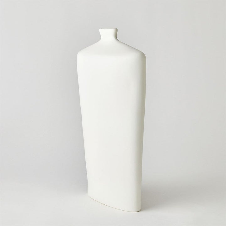 Terzo Vase-Matte White-Lg