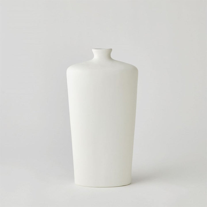 Terzo Vase-Matte White-Lg