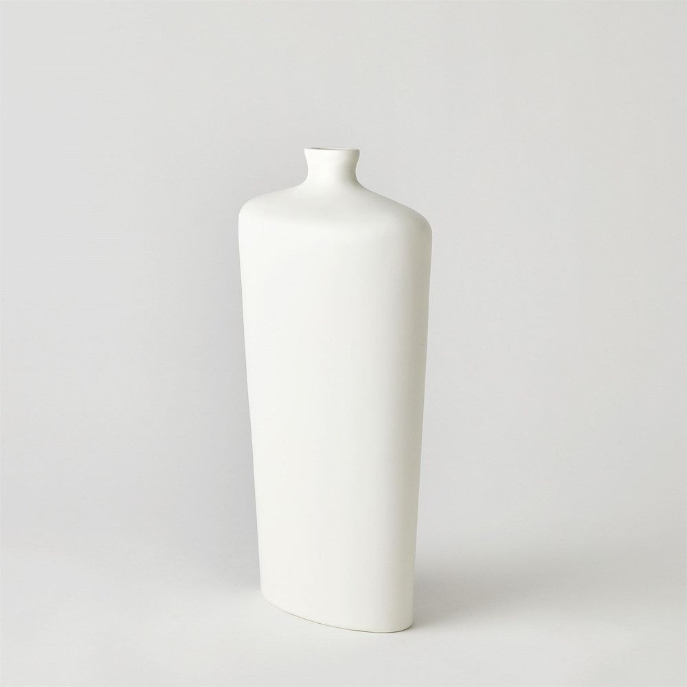 Terzo Vase-Matte White-Sm