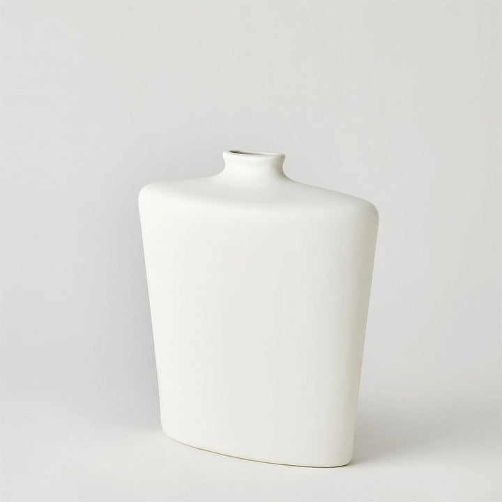 Terzo Vase-Matte White-Lg