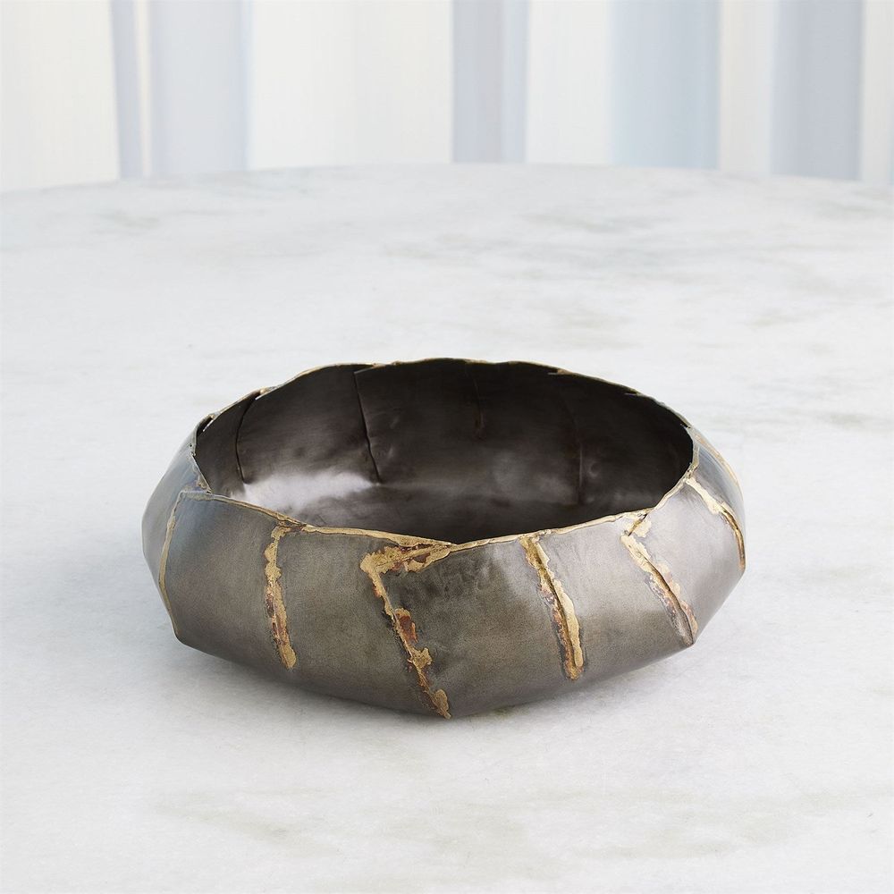 Armor Bowl-Antique Gunmetal-Lg