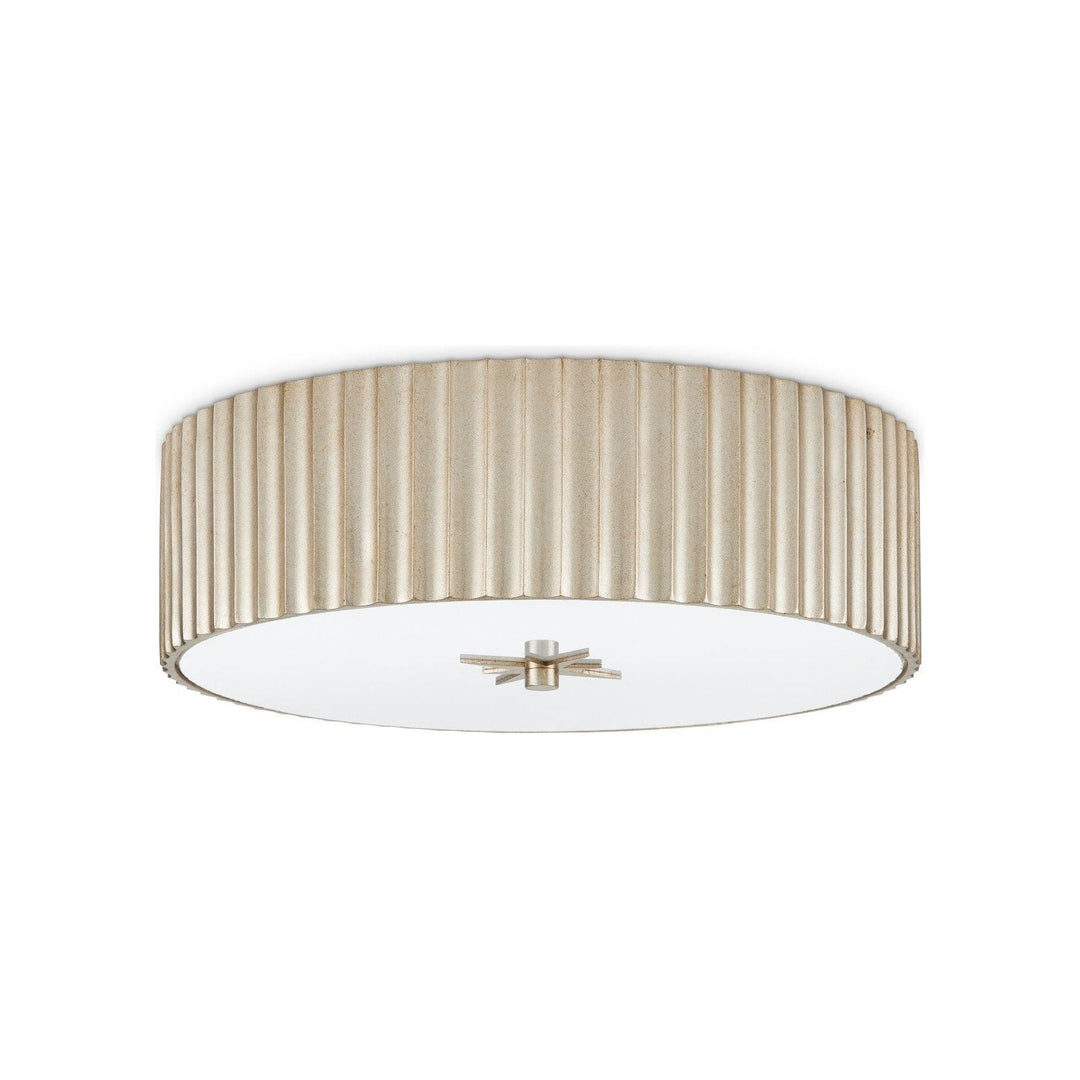 Caravel Silver Flush Mount