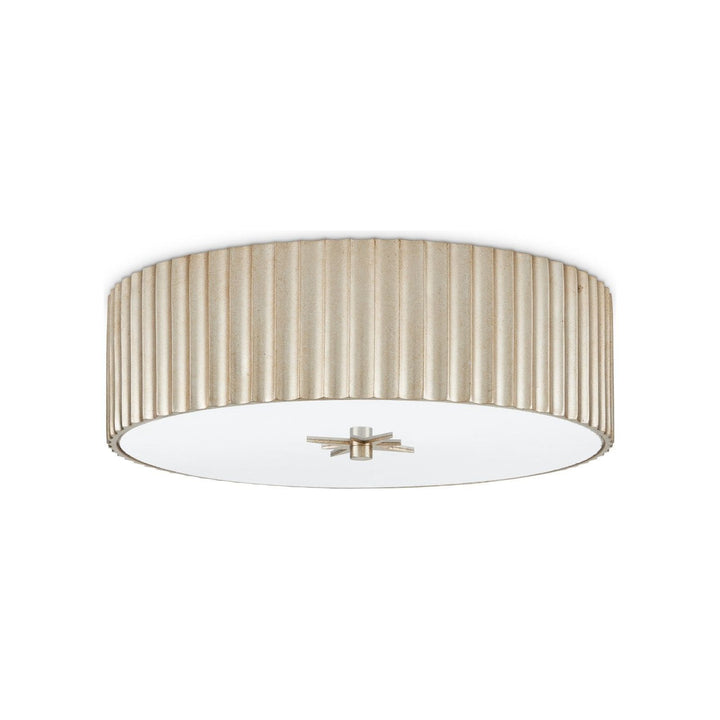 Caravel Silver Flush Mount